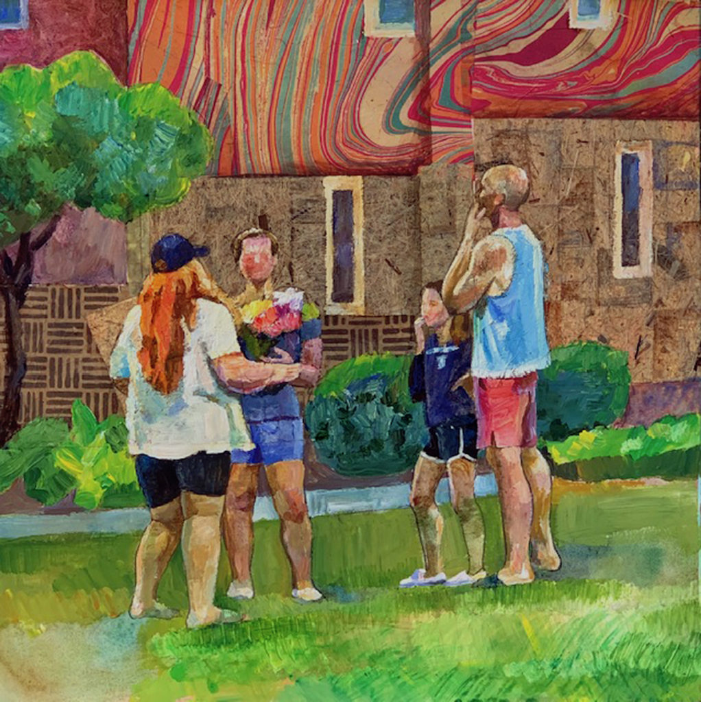 Grudsky’s work celebrates the vibrancy of everyday life. Photo courtesy FAA