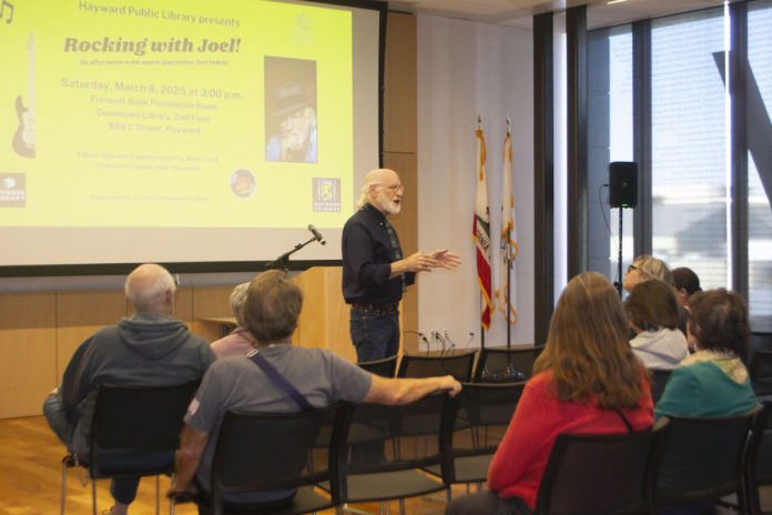 Hayward locals rock and reminisce with Joel Selvin