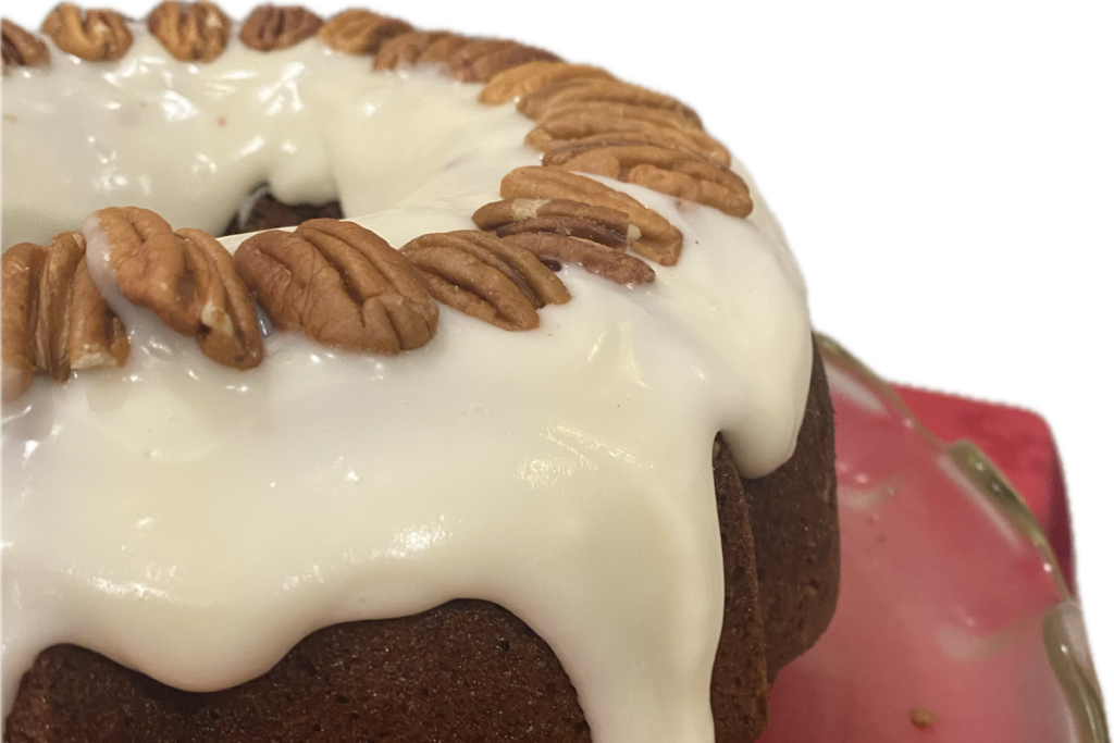 Hummingbird bundt cake uses pineapple, nuts, banana and spices. Photo by John Schinkel-Kludjian