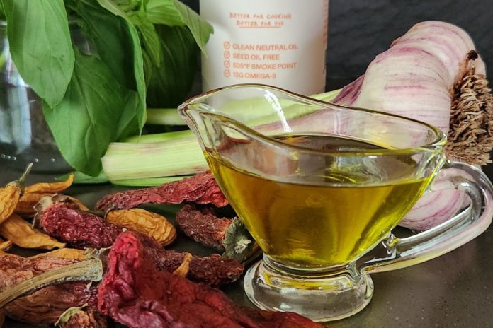 Try algae cooking oil on Earth Day