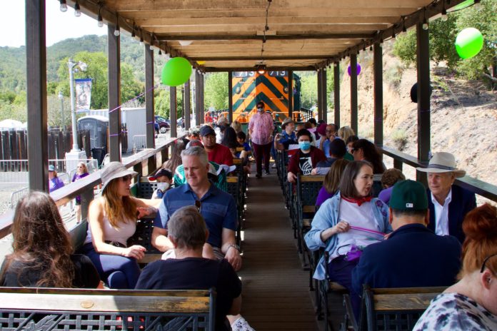 Ride the Rails for Relay raises money for cancer patients with rides on historic train