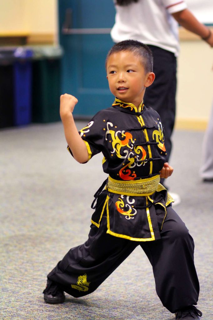 oung performers showed their skills. Victor Carvellas