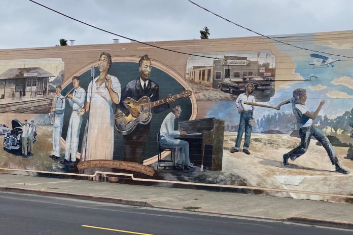 Over the years, the Russell City Reparations Committee has commissioned murals and other art and history projects.