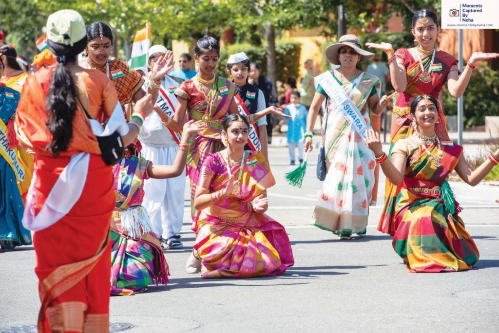  Indian community organizations will represent at the parade. Moments by Neha